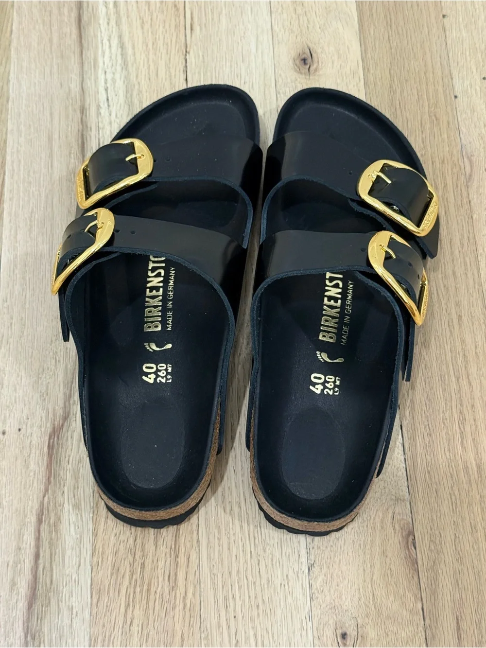 Birkenstock Arizona Big Buckle High Shine Sandals - Picture 5 of 7